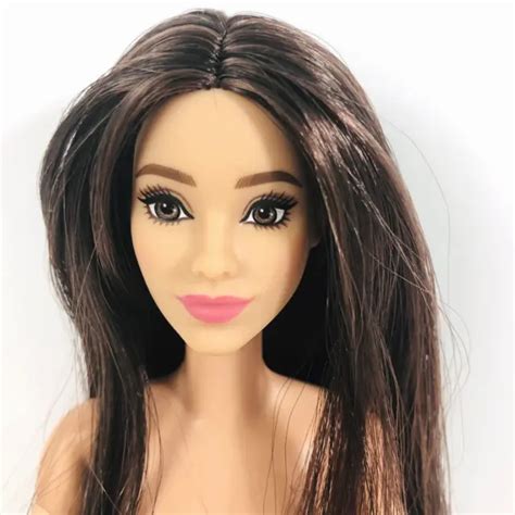 Nude Hybrid Barbie Doll Made To Move Body Fashionistas Karl Face Gorgeous New Picclick