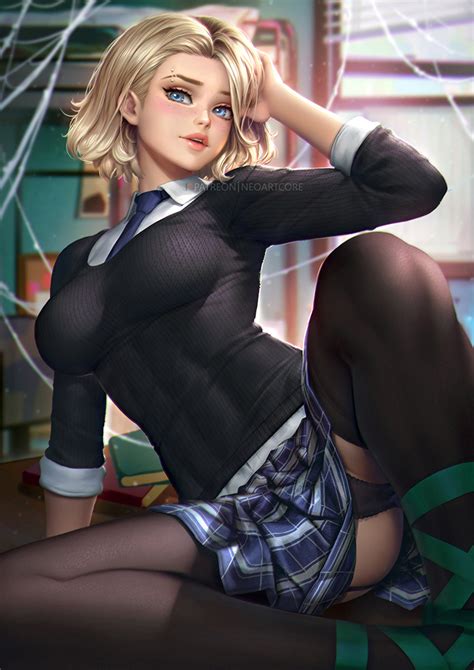 Gwen Stacy Marvel And More Drawn By Neoartcore Danbooru