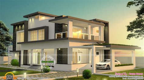 Beautiful Modern House In Tamilnadu Kerala Home Design