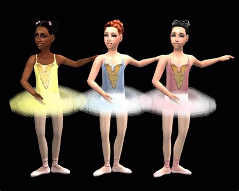 Sims 4 Ballet Leotard