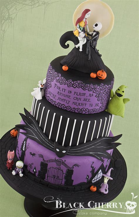A nightmare before christmas birthday. Nightmare Before Christmas Wedding Cake - CakeCentral.com