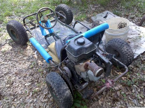 Motor vehicle maintenance & repair stack exchange is a question and answer site for mechanics and diy enthusiast owners of cars but, when i started my weedeater, and put it on no choke (or even half choke), and gave it full is there such a thing as a clogged muffler? go kart