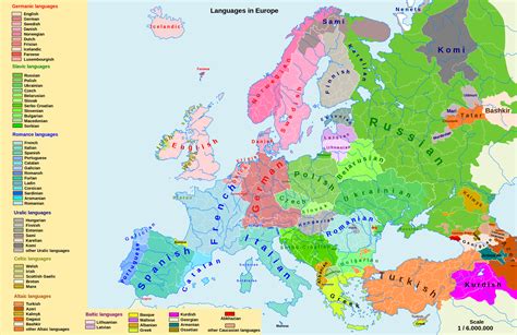 Languages Of Europe List Of Language Families Wikipedia Language