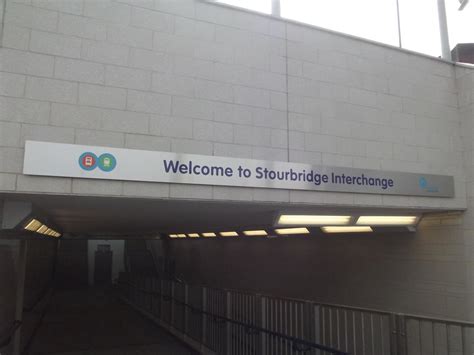 Stourbridge Interchange Bus Station Entrance Sign Flickr