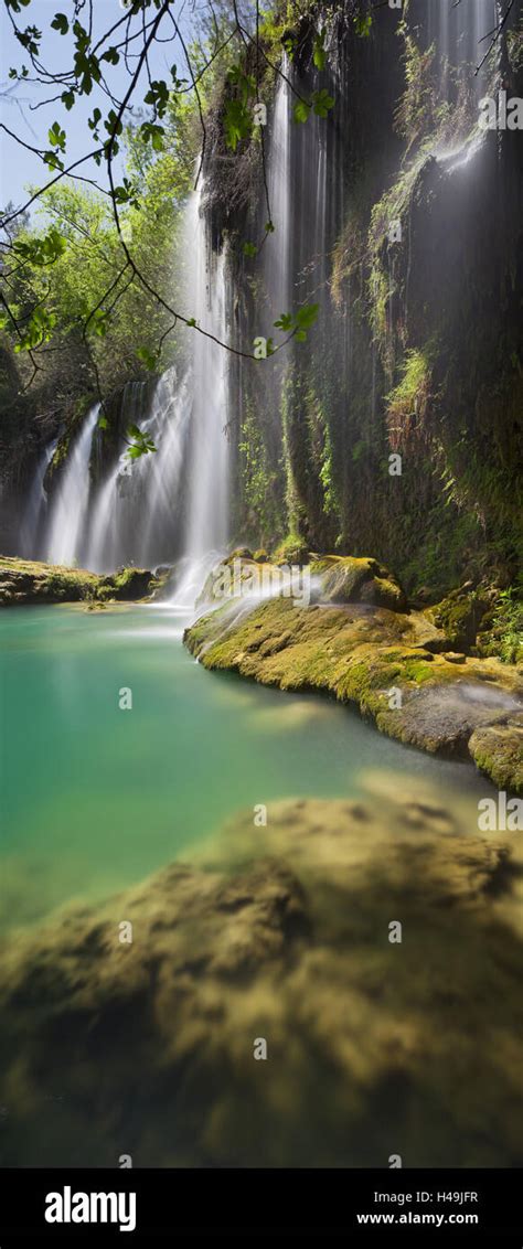 Kursunlu Waterfall Antalya Turkey Stock Photo Alamy