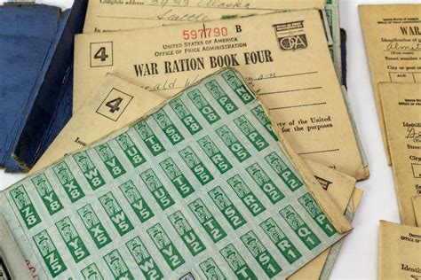 World War Ii Vintage Ration Books Used In The United State Flickr