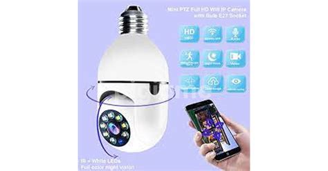 Brand New V380 Wifi Smart Ptz Bulb Camera Hd 1080P In Nairobi CBD