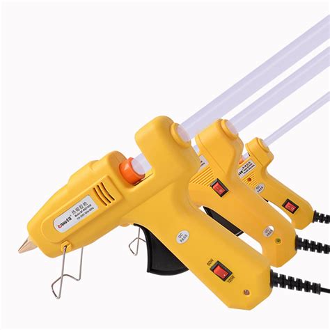 Tranvon Hot Melt Glue Gun Rod Industrial 11mm 7mm Stick Diy Silicone Themal Glue Gun Hot Melt