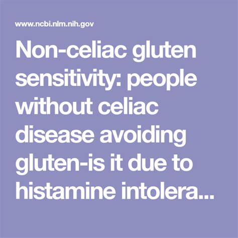 Non Celiac Gluten Sensitivity People Without Celiac Disease Avoiding