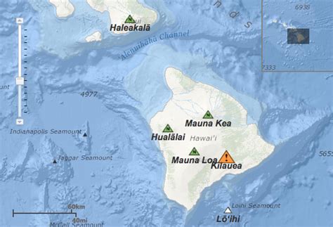 Hawaii is the 50th state of the united states of america. Hawaii volcano eruption map: Latest lava flow aerial ...