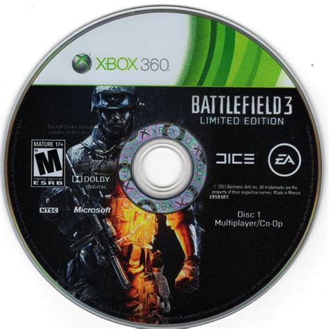 Battlefield 3 Limited Edition 2011 Xbox 360 Box Cover Art Mobygames