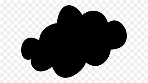 Black Cloud Clip Art Cloud Clipart Png Flyclipart