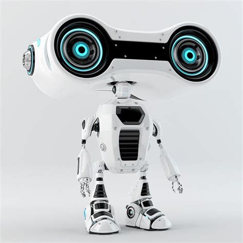 Look See Robot Big Blue Eyes Robot Cute Robot Eyes