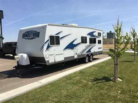 2010 Used Forest River Sandstorm 263slr Toy Hauler In California Ca