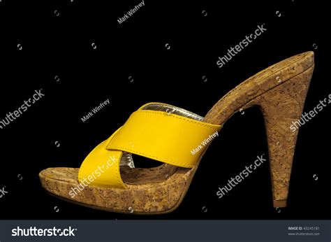 Sexy Yellow High Heel Sandal Stock Photo 43245181 Shutterstock