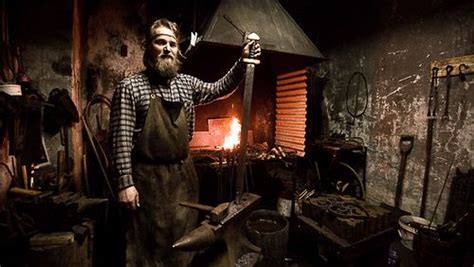 Danni The Blacksmith Blacksmithing Vikings Craft Industry