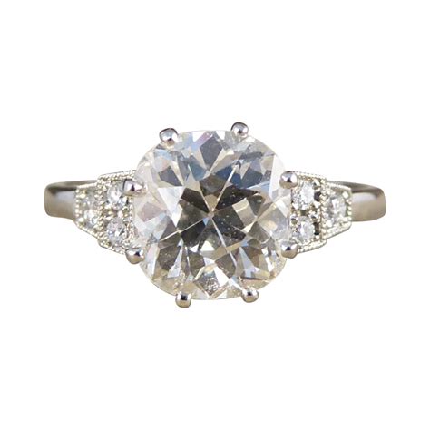 Vintage Diamond Solitaire Engagement Ring — Jewellery Discovery