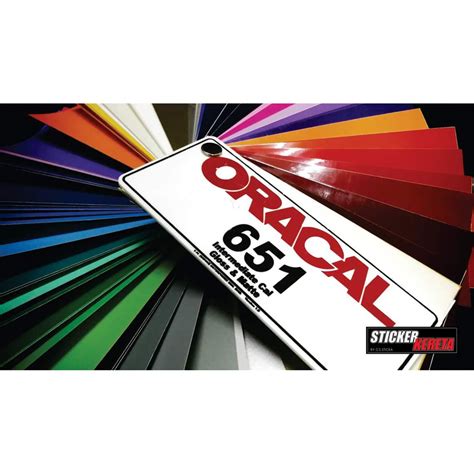 Oracal 651 Sticker Vinyl Sticker Cutting Shopee Malaysia