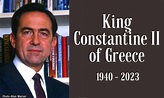 King Constantine II, the last King of Greece, dies aged 82 – Royal Central