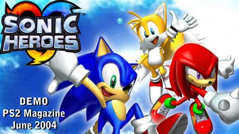 Lets Play Sonic Heroes Ps2 Demo Official Magazine 46 Youtube