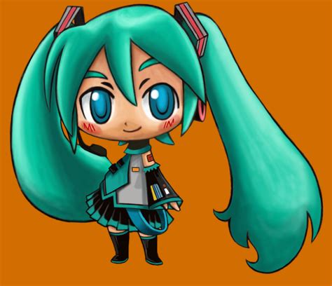 Hatsune Miku Chibi By Ultraseven81 On Deviantart