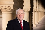 Stanford President John L. Hennessy photographed at the Stanford ...