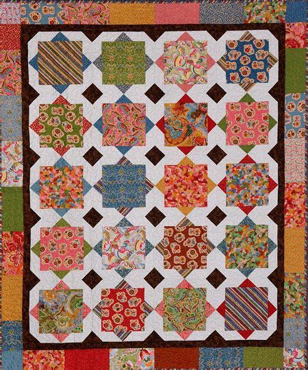 Square Dance Quilt One Of My Favorites Big Block Quilts Cute Quilts