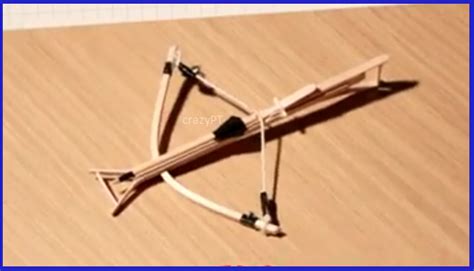Making mini crossbow that can shoot really good subscribe my channel. Video Level Up Your Mini Warfare With This Mini Crossbow! - BRILLIANT DIY