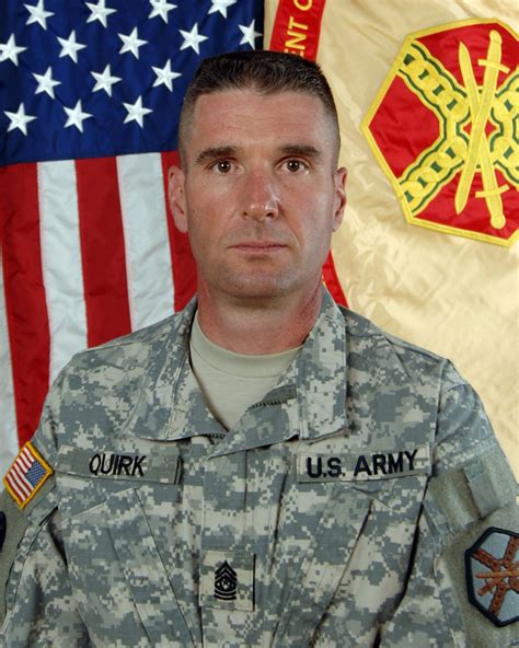 Command Sergeant Major Patrick M Quirk Article The United States Army