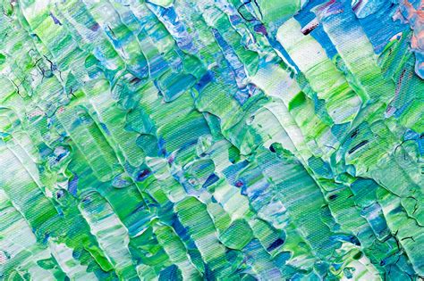 Free Photo Acrylic Paint Textured Background In Green Aesthetic Style