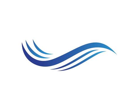 Water Wave Logo Template Vector Illustration Design 581178 Vector Art