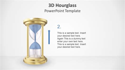 Animated 3d Hourglass Powerpoint Template Slidemodel
