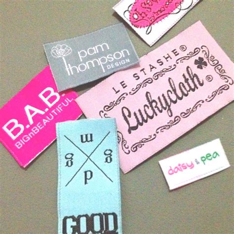 Personalized Clothing Woven Labels Personalized