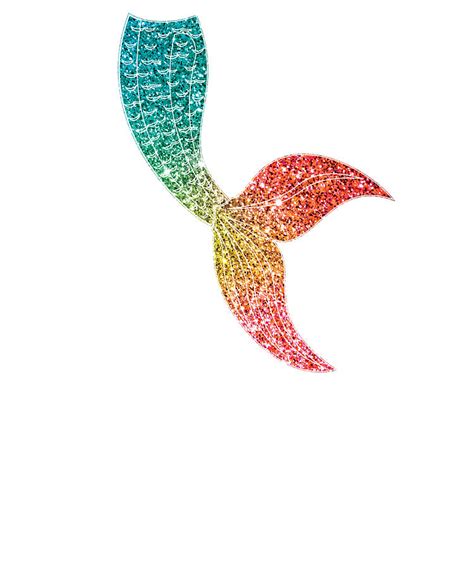 Colorful Mermaid Tails Rainbow Digital Art By Stacy Mccafferty Fine