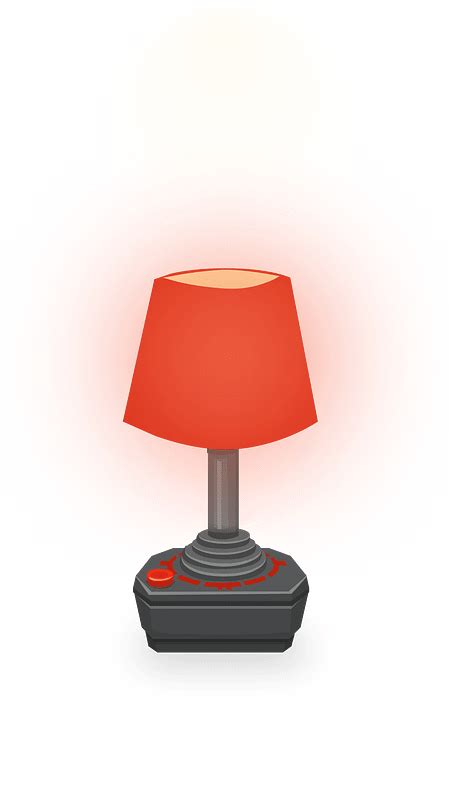 Red Joystick Table Lamp Clipart Free Download Transparent Png Creazilla