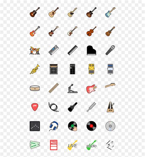 Emoji Ios Music Instrument Hd Png Download Vhv