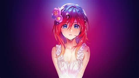 Crying Anime Girl Wallpapers Top Free Crying Anime Girl Backgrounds WallpaperAccess