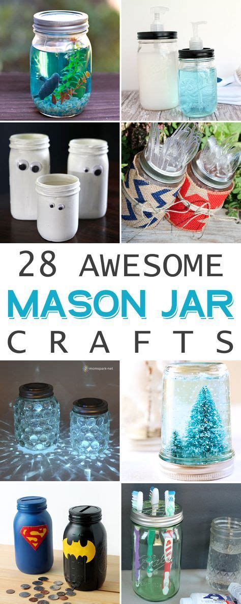 28 Awesome Mason Jar Crafts You Can Make In Less Than An
