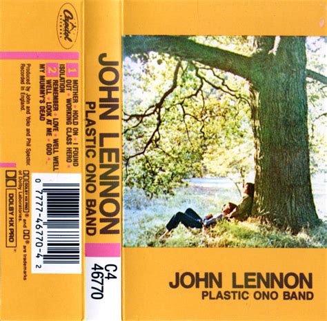 John Lennon Plastic Ono Band John Lennon The Plastic Ono Band