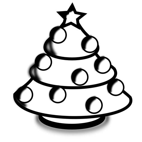 Christmas Black And White Black And White Christmas Clip Art Free