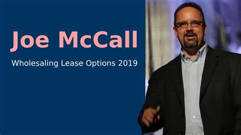 Joe Mccall Wholesaling Lease Options 2019 Libcourse