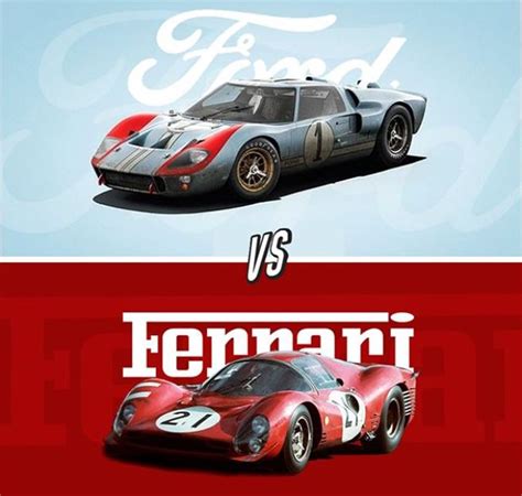 Ken miles received his wish as he and bruce mclaren teamed up to drive one of the gt40x cars. Ford GT40 vs Ferrari in 2020 (With images) | Ford gt, Ford racing