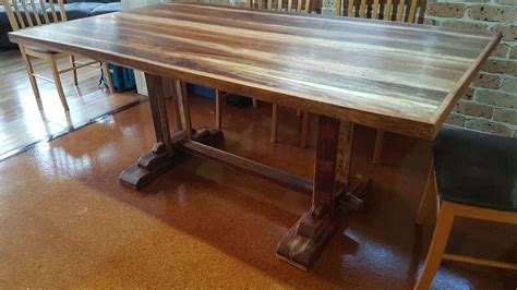 Table Made From Hardwood Pallets Bunnings Workshop Community