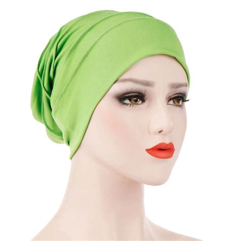 Women Muslim Hijab Caps Soft Comfort Inner Islamic Under Scarf Hats