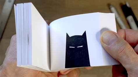 Batman Flipbook And How I Made It Youtube