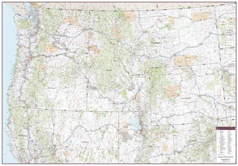 Map Of Northwest United States Maping Resources