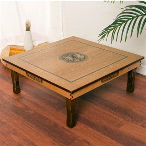 Square 80x80cm Korean Folding Table Legs Foldable Luxury Livingroom