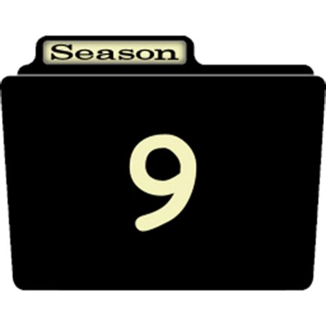Season 9 Icon | Series Season Folder Iconset | Aaron Sinuhe