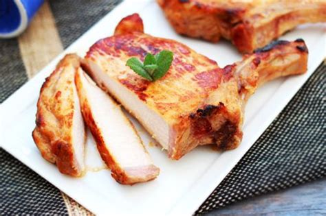 Brining meats add extra liquid and salt prior to cooking, resulting in juicier slice the pork against the grain and serve hot with the sauce. Asian-Brined Pork Chops Recipe Adapted from Food and Wine ...