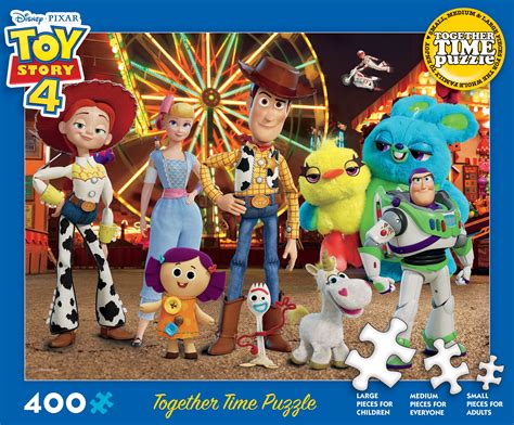 Ceaco Together Time Disney Pixar Toy Story 4 400 Piece Jigsaw